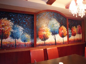咖啡厅壁画Ebih3- (1)